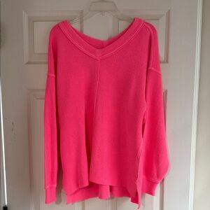 Aerie Vibrant Pink Women's Sweater
